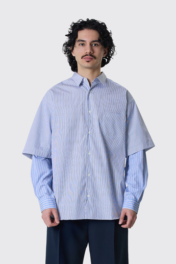 Comme des Garçons HOMME Men's Shirt HQ-B007-S26 HQ-B007-S26 WH/SX/NYXWH/SX
