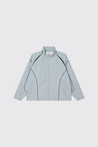 Obey Practice Windbreaker PDM Plaid Multi