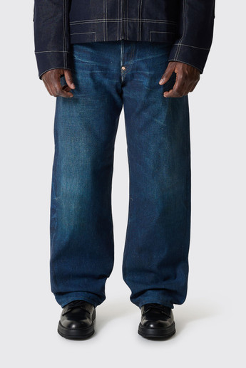 Junya Watanabe MAN Levi's BerBerJin Printed Jeans WQ-P902-S26 Indigo