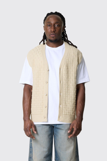 NN.07 Reece Vest 6600 2610000043 Ecru