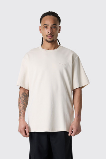NN.07 Nat SS Logo Tee 3457 2513457250 016 Ivory