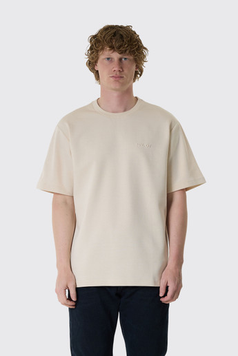 NN.07 Nat SS Logo Tee 3457 2513457250 016 Ivory