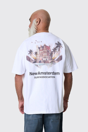 NASA Tropical Tee White