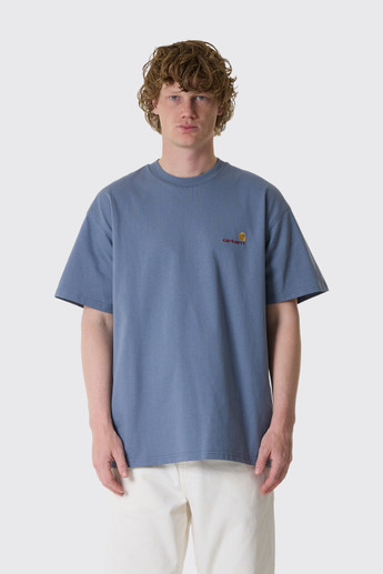Carhartt WIP S/S American T-Shirt I029956 3RH.XX Shady Blue