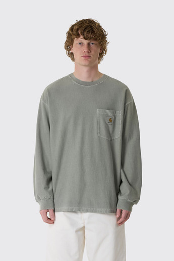 Carhartt WIP L/S Loose Pocket T-Shirt I036862 3RF.GD Shady Green