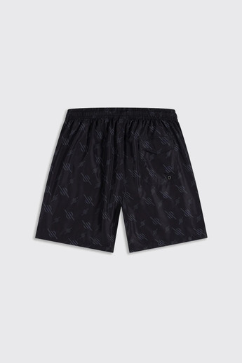 Daily Paper Irregular Monogram Swimshorts 2610043 Black