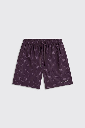Daily Paper Irregular Monogram Swimshorts 2610066 Potent Purple