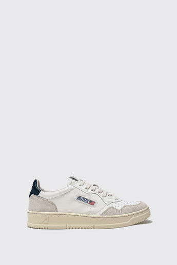 Autry Low 01 LS28 WHT/BLUE