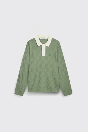 Filling Pieces Knit Shirt Rugby 412675500243 302 Tea