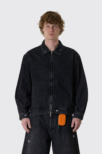 Bram's Fruit Denim Jacket 2109 Washed Black