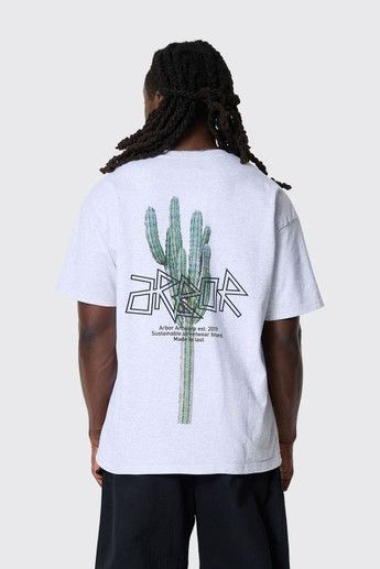 Arbor Antwerp Pixle T-shirt Cactus Melange/Green