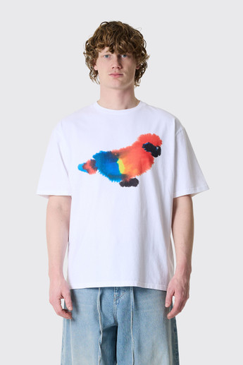 Wild Animals Parrot T-Shirt Parrot White