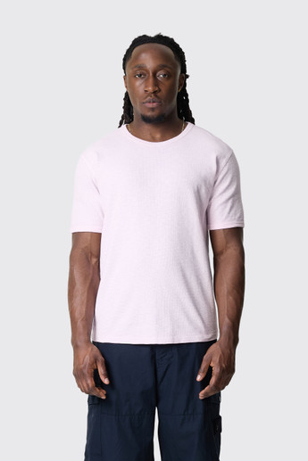 Sunflower Jagger Waffle T-Shirt 2048 Light Pink