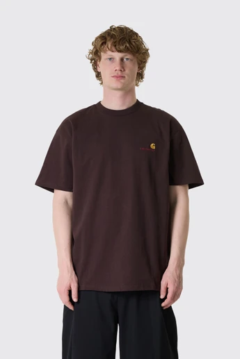 Carhartt WIP S/S American T-Shirt I029956 33H.XX Palisander/Brown