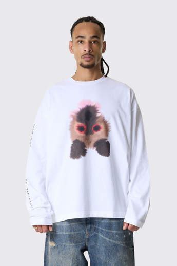 Wild Animals Book Cover Longsleeve Book Cover White