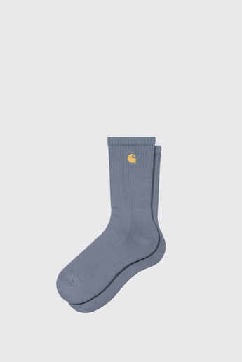 Carhartt WIP Chase Socks  I036747 3RZ.XX Shady Blue/Gold