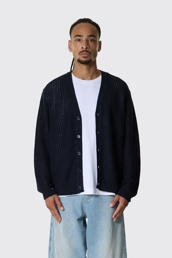 NN.07 Tim Cardigan 60051 2620000994 Navy Blue
