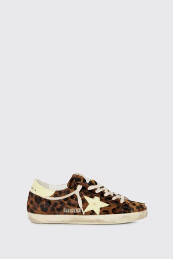 Golden Goose Super-Star GWF00101 GWF00101.F008685 Leopard/Pale Yellow