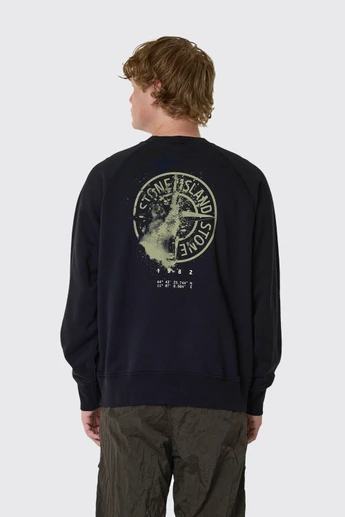 Stone Island 6100008 Sweatshirt L2S156100008S0466 V0029 Black