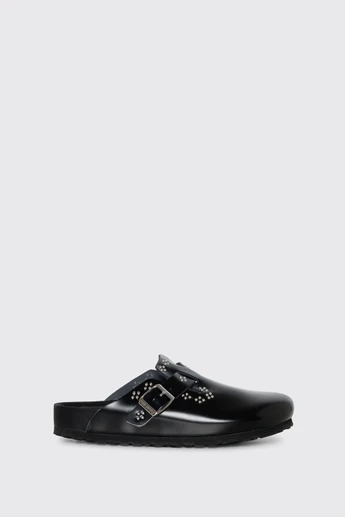 Birkenstock Boston Rivet Border Narrow 1033037 Amalfi Black