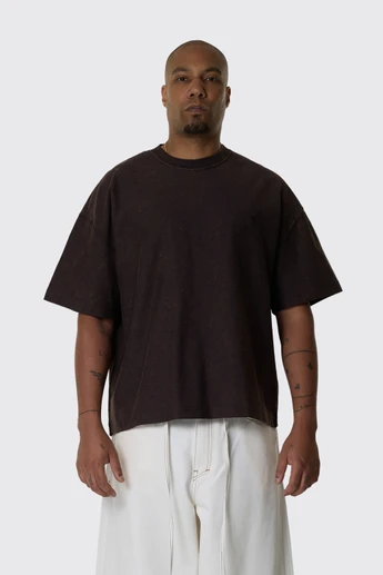Carhartt WIP S/S Lambert T-Shirt I037016 47.FQ Tobacco Moon Wash