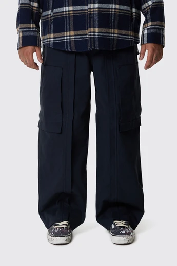 DARKPARK Adrian Over Cargo Pants MTR43 FAC189 0051 Blue Navy