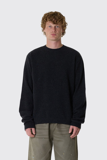 Stockholm Surfboard Club Knit Sweat U2000311 B90 Black