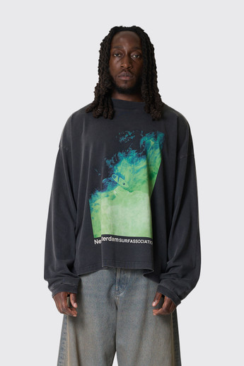 New Amsterdam Surf Association Heat Wave Longsleeve 2602114001 Caviar
