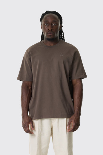 NN.07 Adam EMB T-Shirt 3209 2363209248 Mable Husk