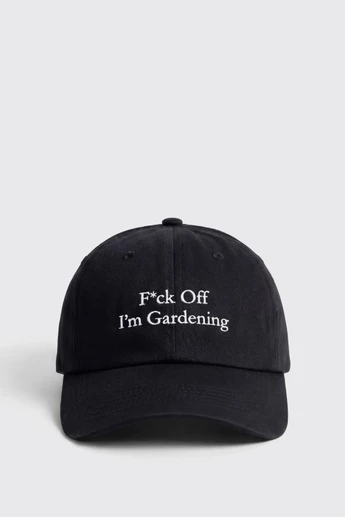 Bram's Fruit F*ck Off I'm Gardening Cap 1046 Black