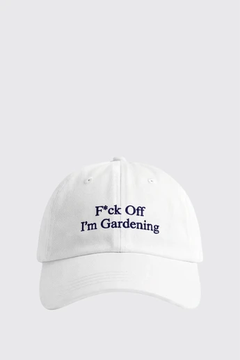 Bram's Fruit F*ck Off I'm Gardening Cap 1048 White