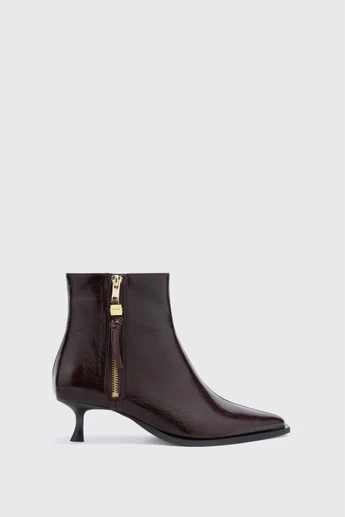 GANNI Ana Ankle Boot Deep Vintage D1010026 Demitasse ZWX