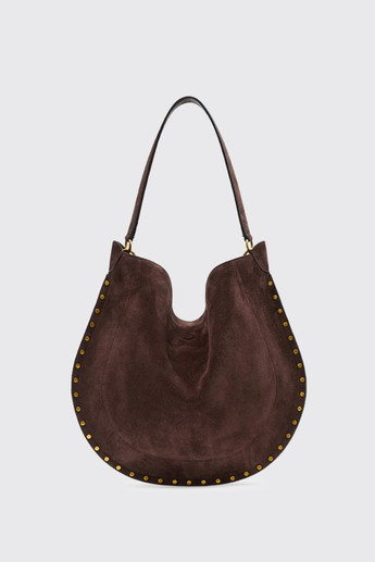 Isabel Marant Oskan Hobo Soft-GZ 24EPP0200FA-B2C03M Coffee 50CF
