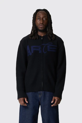 Arte Antwerp Energy Cardigan AW26-021K 1 Black