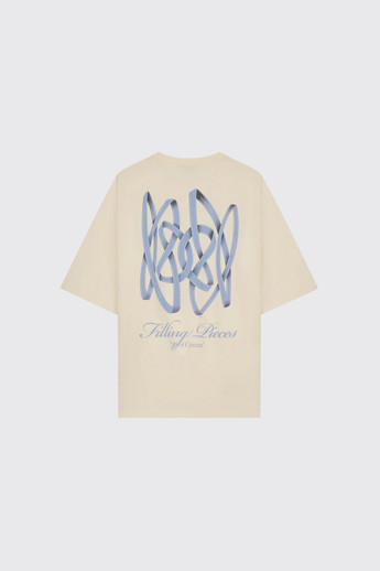 Filling Pieces T-Shirt Boxy Film Strip 422620501361 214 Antique White