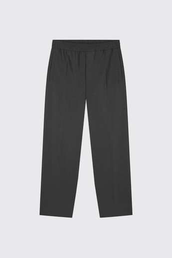 Olaf Hussein Slim Elasticated Pant M260400 Charcoal