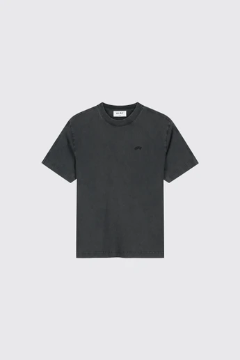 Olaf Hussein Signature SS Tee M260114 Charcoal