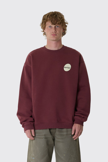 THE SAVAGE REPORT Report Sweater TSR-FW26RPSW03 Red Mahogany
