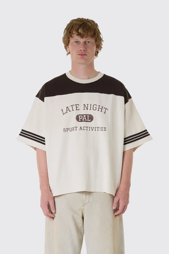 PAL Sporting Goods Late Night Sport T-Shirt  PALAW26042 129 Beige