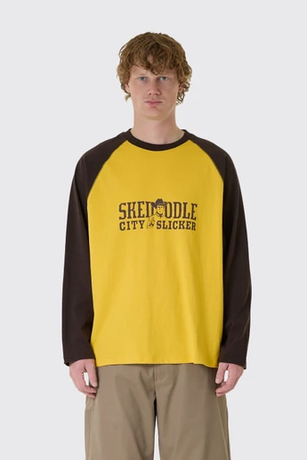 PAL Sporting Goods Skedaddle Raglan Longsleeve PALAW26050 300 Yellow