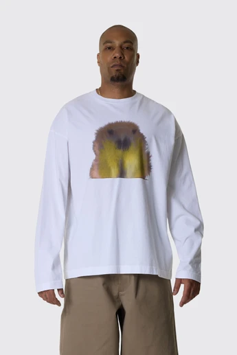 Wild Animals Walrus Longsleeve Walrus Longsleeve White