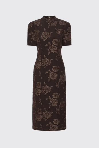 ROTATE JACQUARD MIDI DRESS 1162601667 Molé