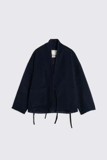 Girls of Dust Meiji Kimono U-B-007-PWL-W26 Navy