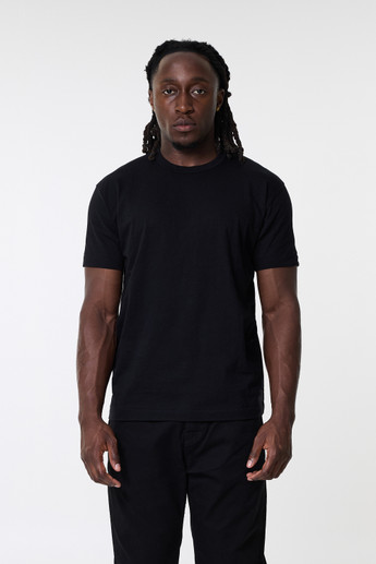 Comme des Garçons PLAY Tee Red Emblem Heart Black