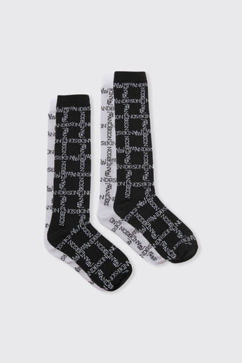 JW Anderson Logo Embroidery Gradient Hoodie Tobacco - Calico JW Anderson Logo Embroidery Gradient Hoodie Tobacco - Calico