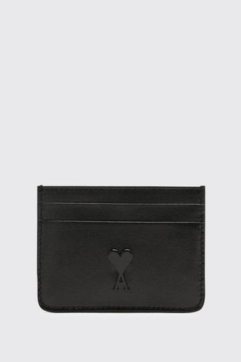 AMI ADC Card Holder Leather Black 