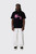 Flaneur Floral Watercolor T-Shirt F15031 Black Pink
