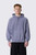 This Is Never That Overdyed Embroidery Hoodie Purple Grey