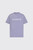 Flaneur Printed Logo T-Shirt Washed 650 Purple