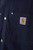 Carhartt WIP Walter Shirt Jac Cotton/Linen Dark Navy Garment Dyed